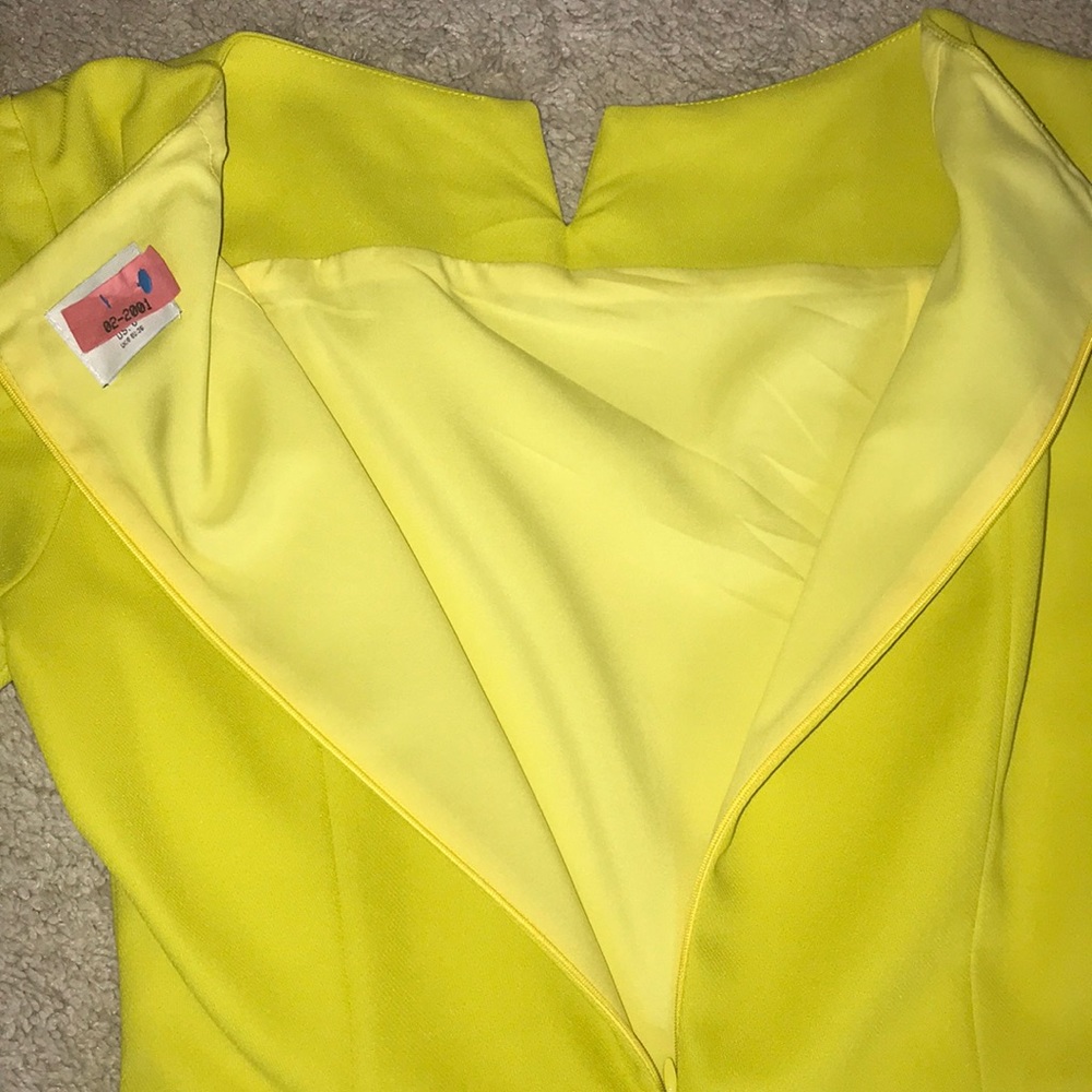 YELLOW FORMAL DRESS by MARYCRAFTS - Picture 6 of 8